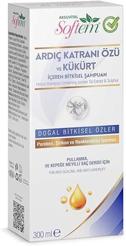 Softem Ardıç Katranı Özü ve Kükürtlü 300 ml Şampuan