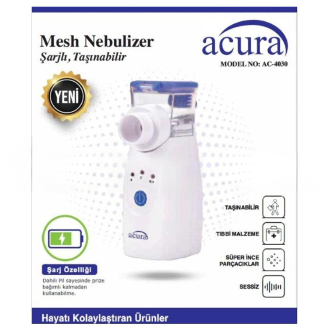 Acura AC4030 Şarjlı Mesh Nebulizer
