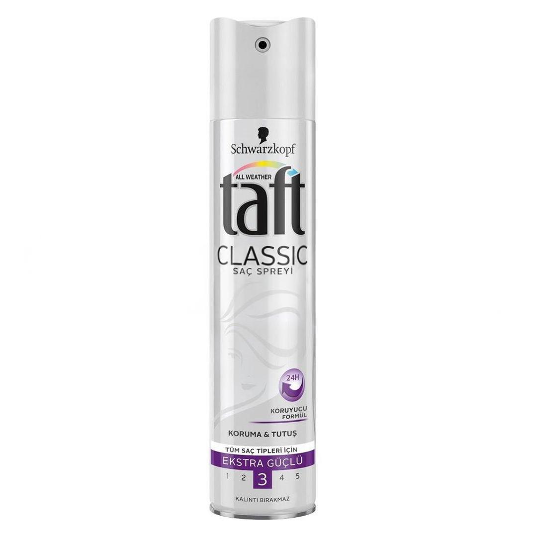 Taft Classic Ekstra Güçlü Sprey 250 ml