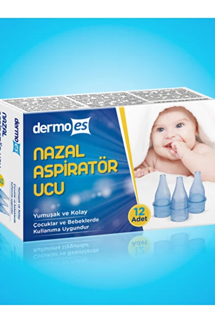 BURUN ASPIRATORU UCU 12LI DERMOES