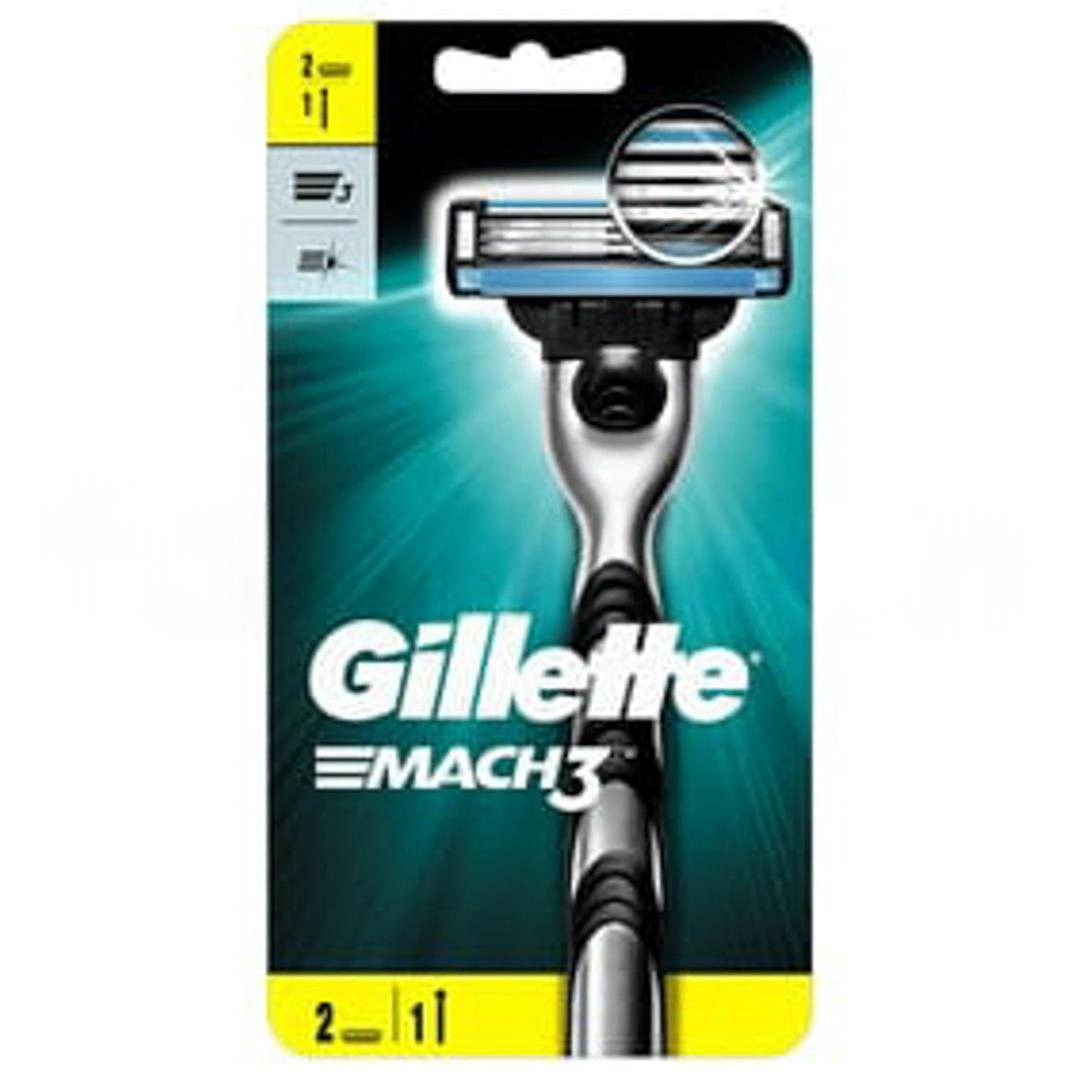 Gillette Mach 3 Tıraş Bıçağı ve Yedek Başlık 2li
