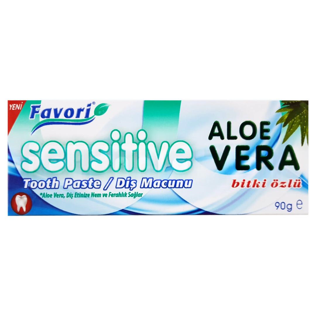 Favori Sensitive Diş Macunu Aloe Vera 90 gr