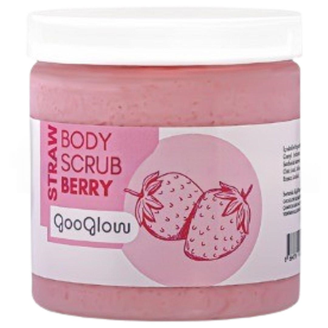 Googlow Body Scrub Strawberry Çilek Aromalı Şeker Peelingi 230 gr