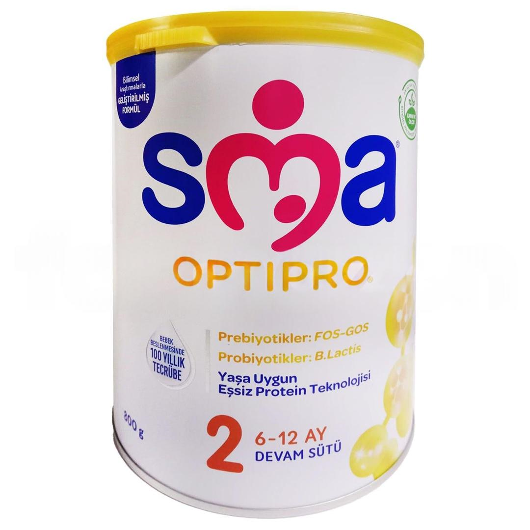 Sma Optipro Probiyotik 2 Bebek Devam Sütü 6-12 Ay 800 gr