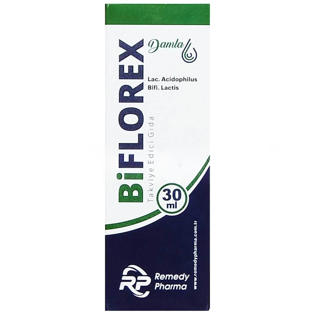 Biflorex İnülin ve Probiyotik Mikroorganizma İçeren Takviye Edici Gıda 30 ml - Eski Ambalaj