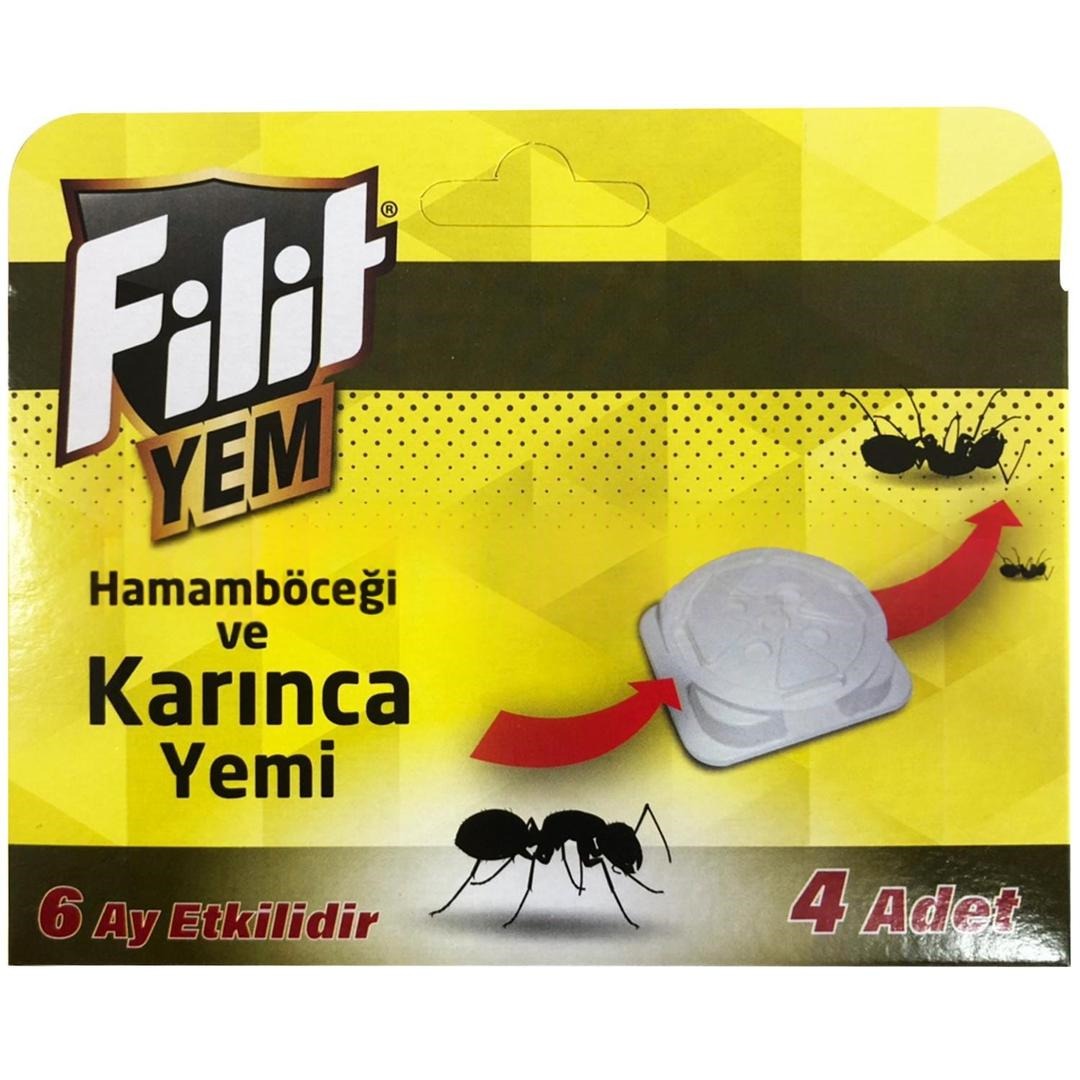 Filit Hamam Böceği ve Karınca Yemi 4lü