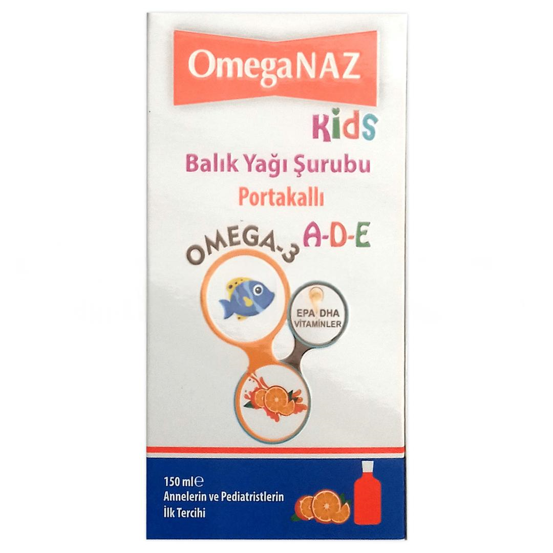 Omeganaz Kids Balık Yağı Portakallı 150 ml