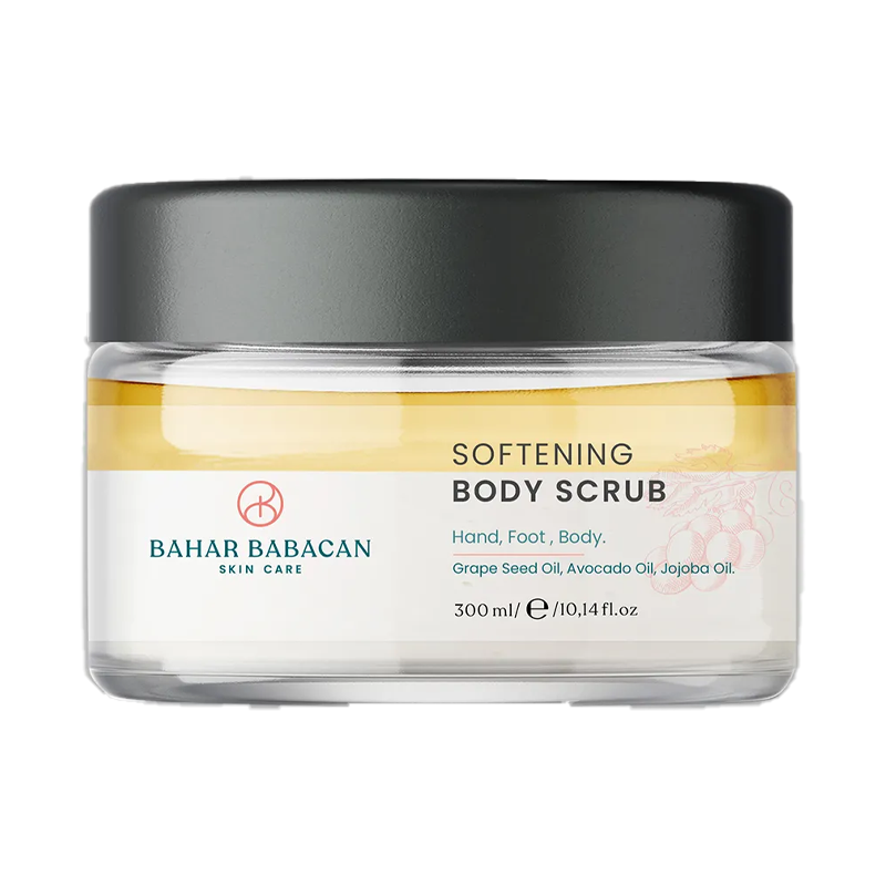 Bahar Babacan Jojoba Yağı Özütü Ve Mineral Tuzlu Yumuşatıcı Etkili El Ayak Vücut Peelingi 300 mli