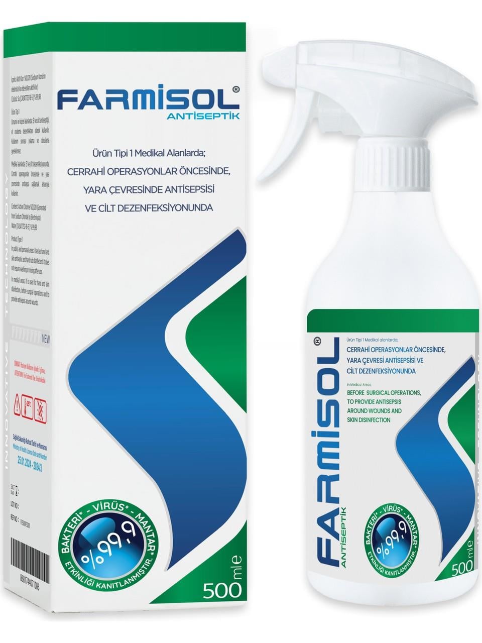 FARMİSOL ANTİSEPTİK 500ML