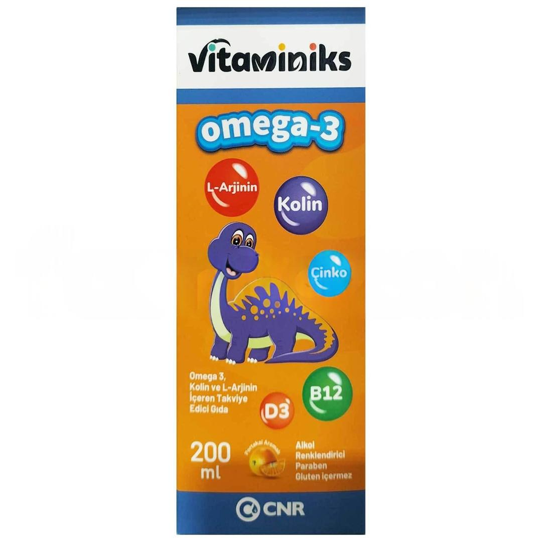 Vitaminiks Omega 3 Şurup 200 ml