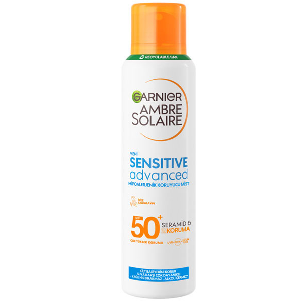 Garnier Ambre Solaire Sensitive Advanced Mist SPF50 150 ml