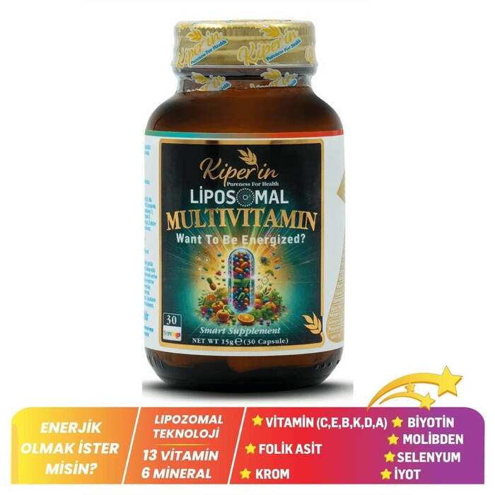 Kiperin Liposomal Multivitamin 30 Kapsül