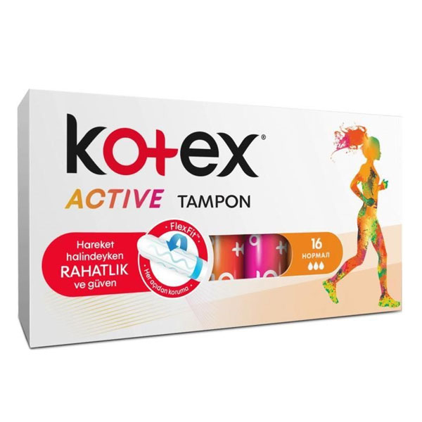Kotex Active Tampon Normal 16 lı