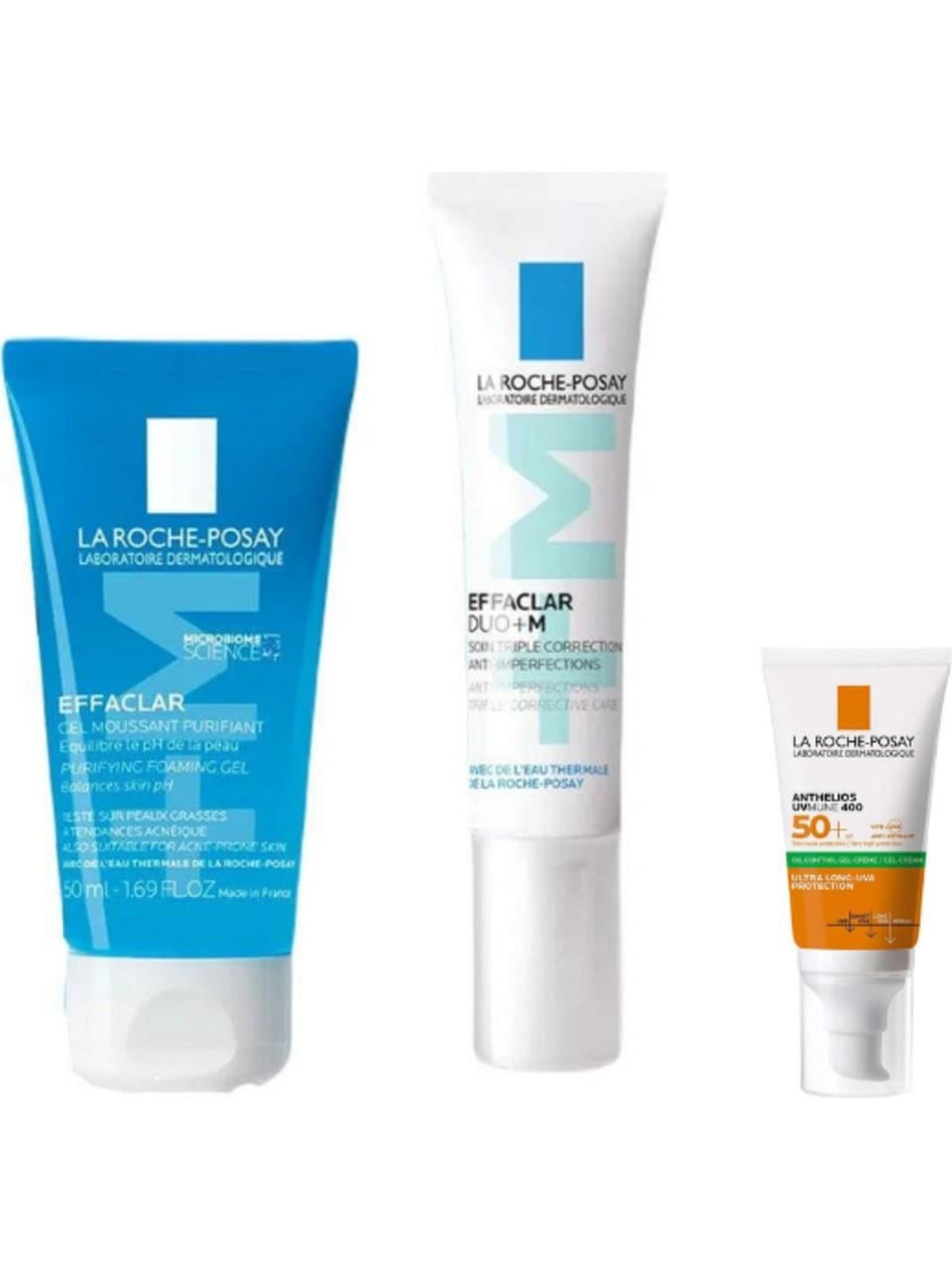 LA ROCHE POSAY EFFACLAR TANIŞMA KİTİ EFFACLER JEL 50ML+DUO+ M 15ML+ANTHELIOS UVMUNE 400