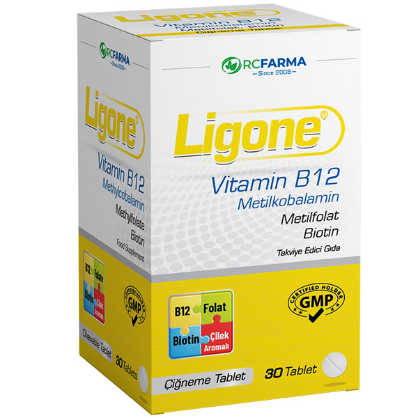 Ligone Vitamin B12 30 Çiğneme Tablet