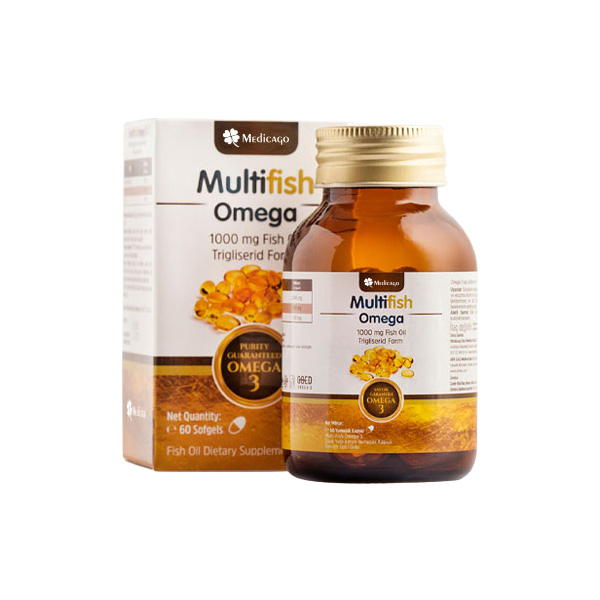 Medicago Multifish Omega Balık Yağı 1000 mg 60 Kapsül