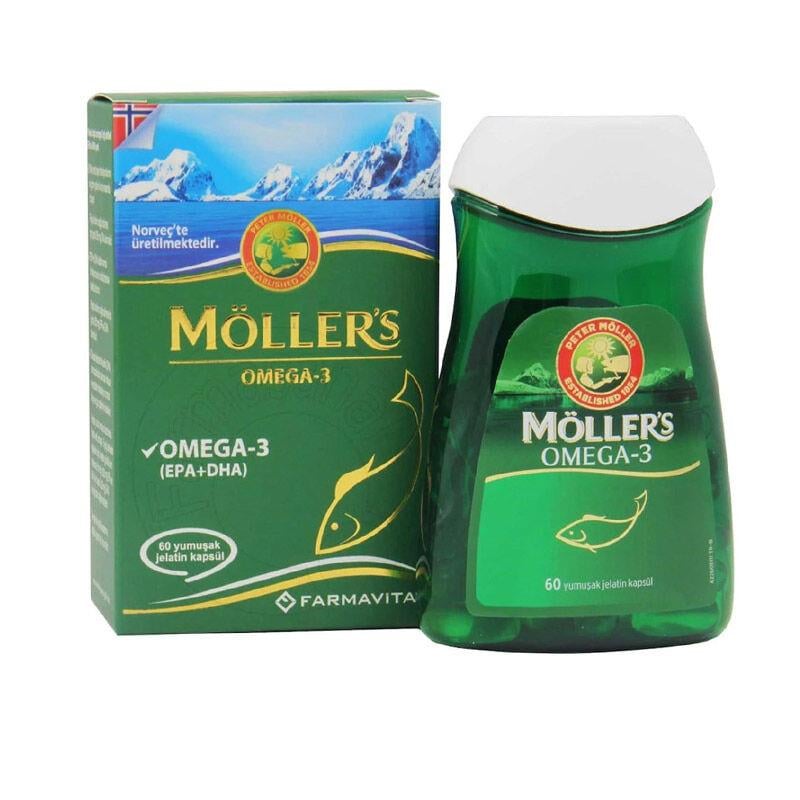 MÖLLERS OMEGA 3 60 YUMUŞAK JELATİN KAPSÜL