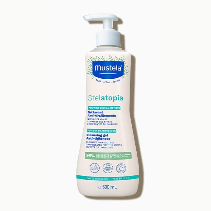 MUSTELA STELATOPIA GEL LAVANT CLEANSING GEL 500ML ONARICI ATOPİK CİLTLER İÇİN