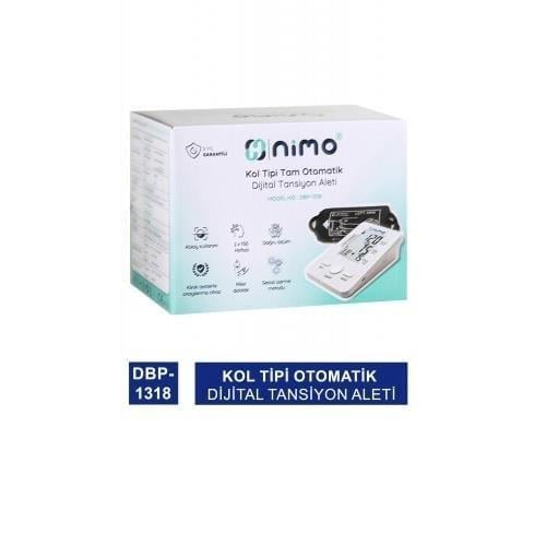 NİMO KOL TİPİ TAM OTOMATİK TANSİYON ALETİ DBP-1318