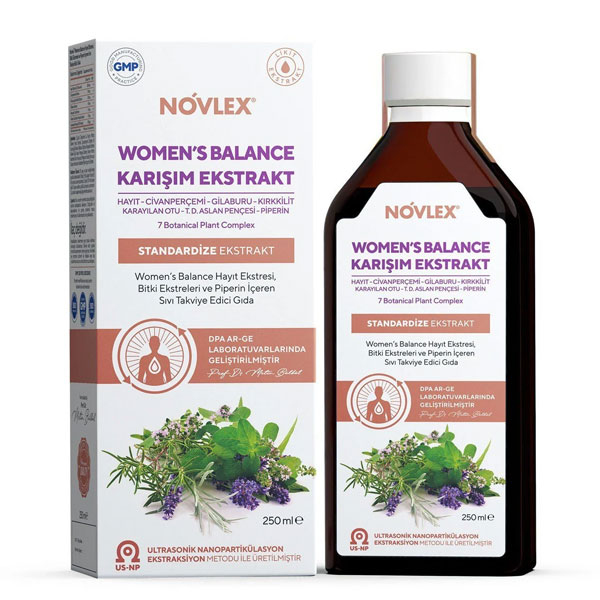 Novlex Womens Balance Bitki Ekstreleri 250ml