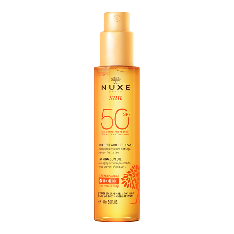 Nuxe Sun Huile Solaire Bronzlaştırıcı Yüz ve Vücut Yağı SPF50 150 ml