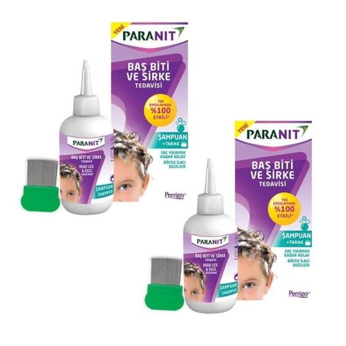 Paranit Bit Şampuanı 100 ml 2'li Paket