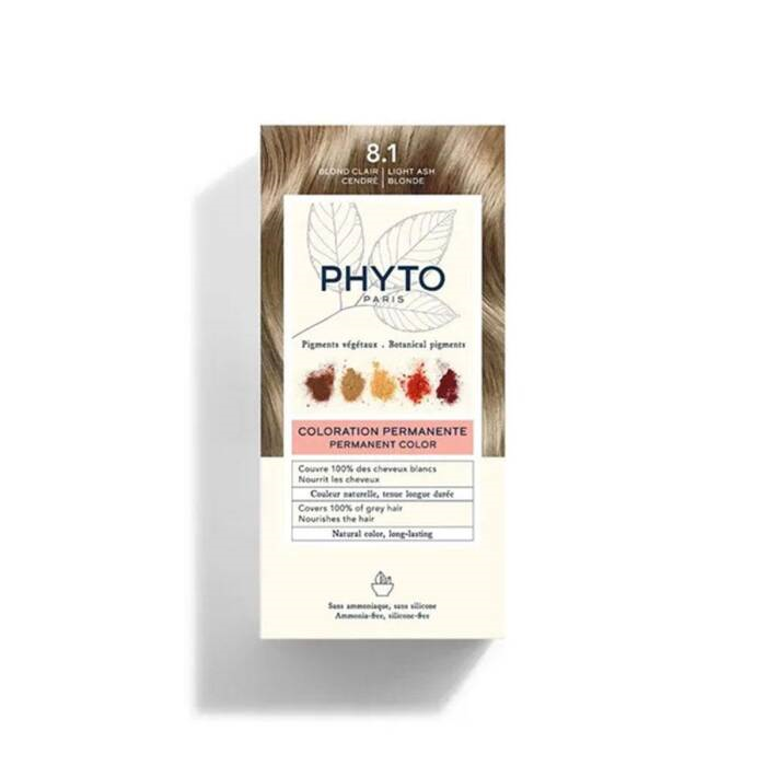 Phyto Phytocolor Bitkisel Saç Boyası 8.1- Küllü Sarı