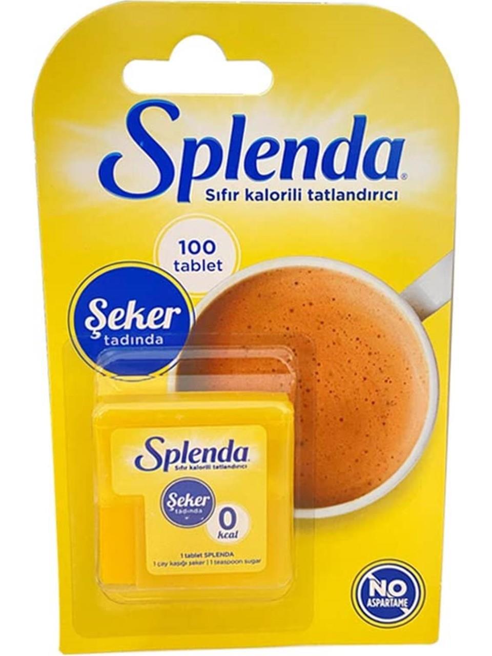 SPLENDA 6MG 100 TABLET SUGAR ALTERNATIVE