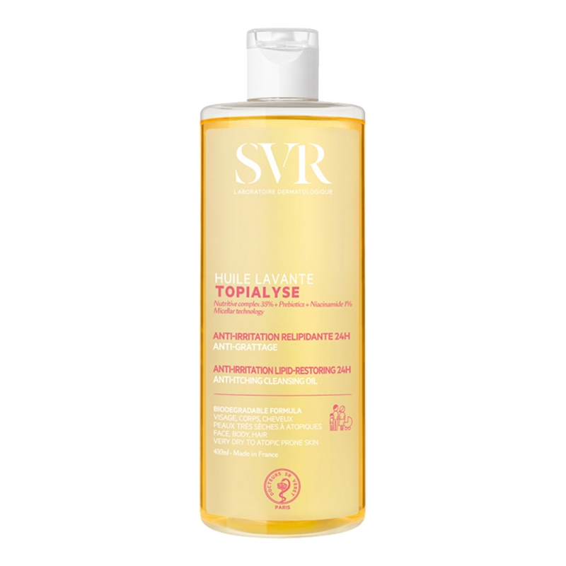SVR Topialyse Huile Lavante Cleansing Oil 400 ml