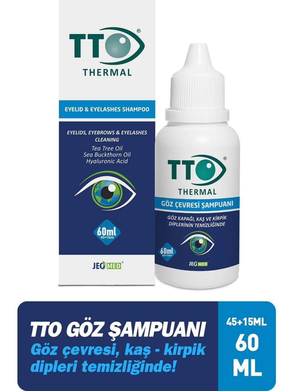 TTO THERMAL GÖZ ÇEVRESİ ŞAMPUANI 45ML