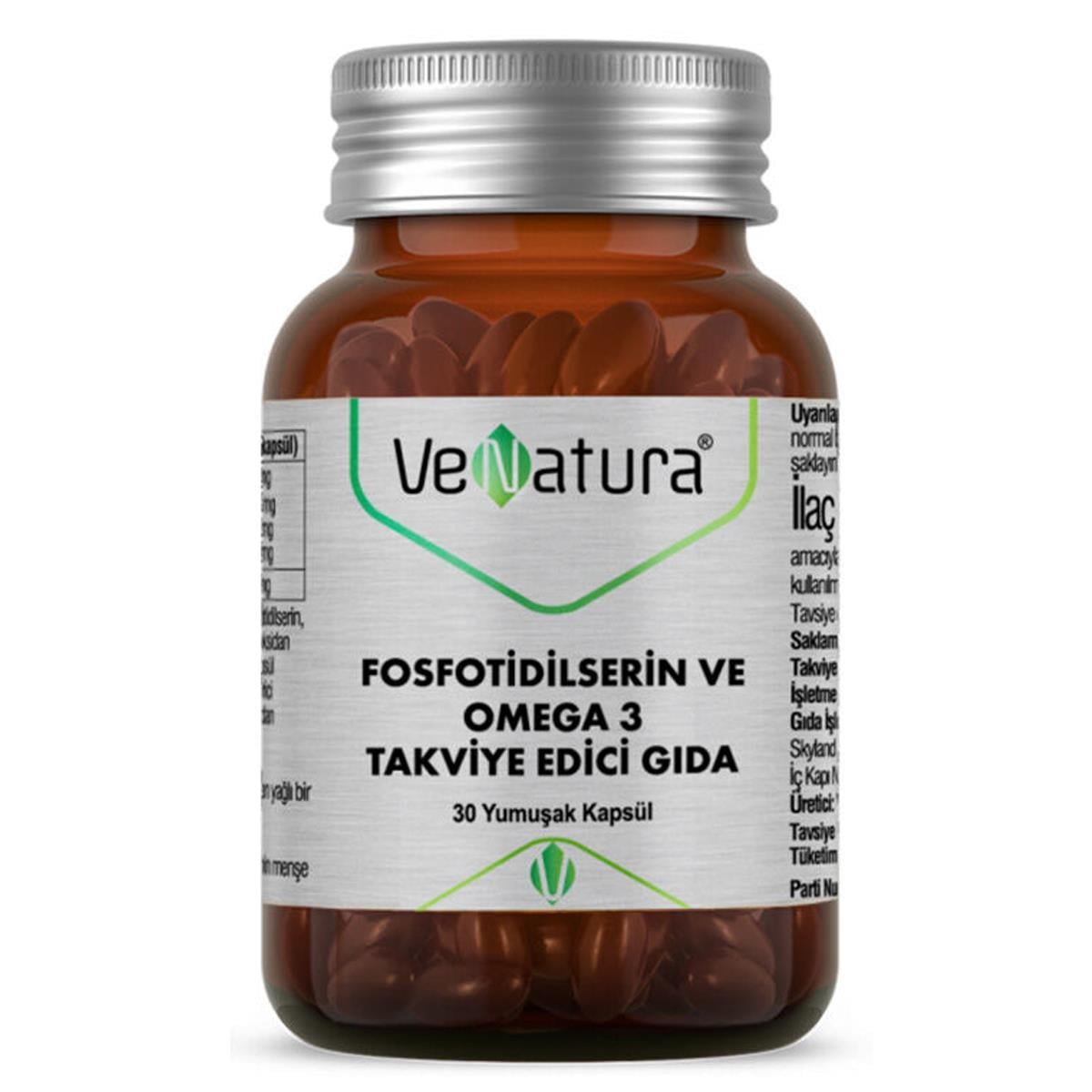 VENATURA FOSFOTİDİLSERİN OMEGA 3 30 YUMUŞAK KAPSÜL
