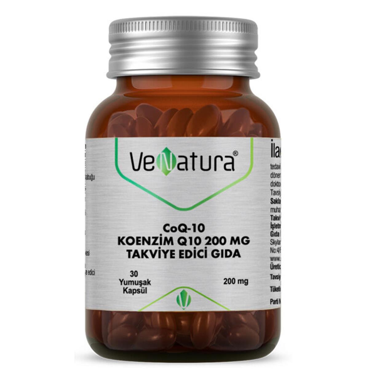 VENATURA KOENZIM Q10 200MG 30 KAPSÜL