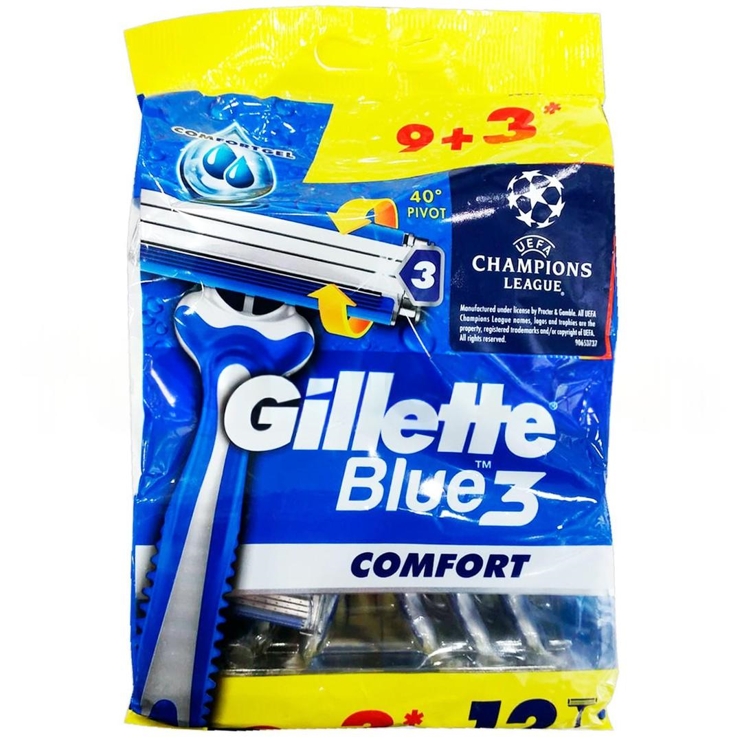 Gillette Blue 3 Comfort 12'li