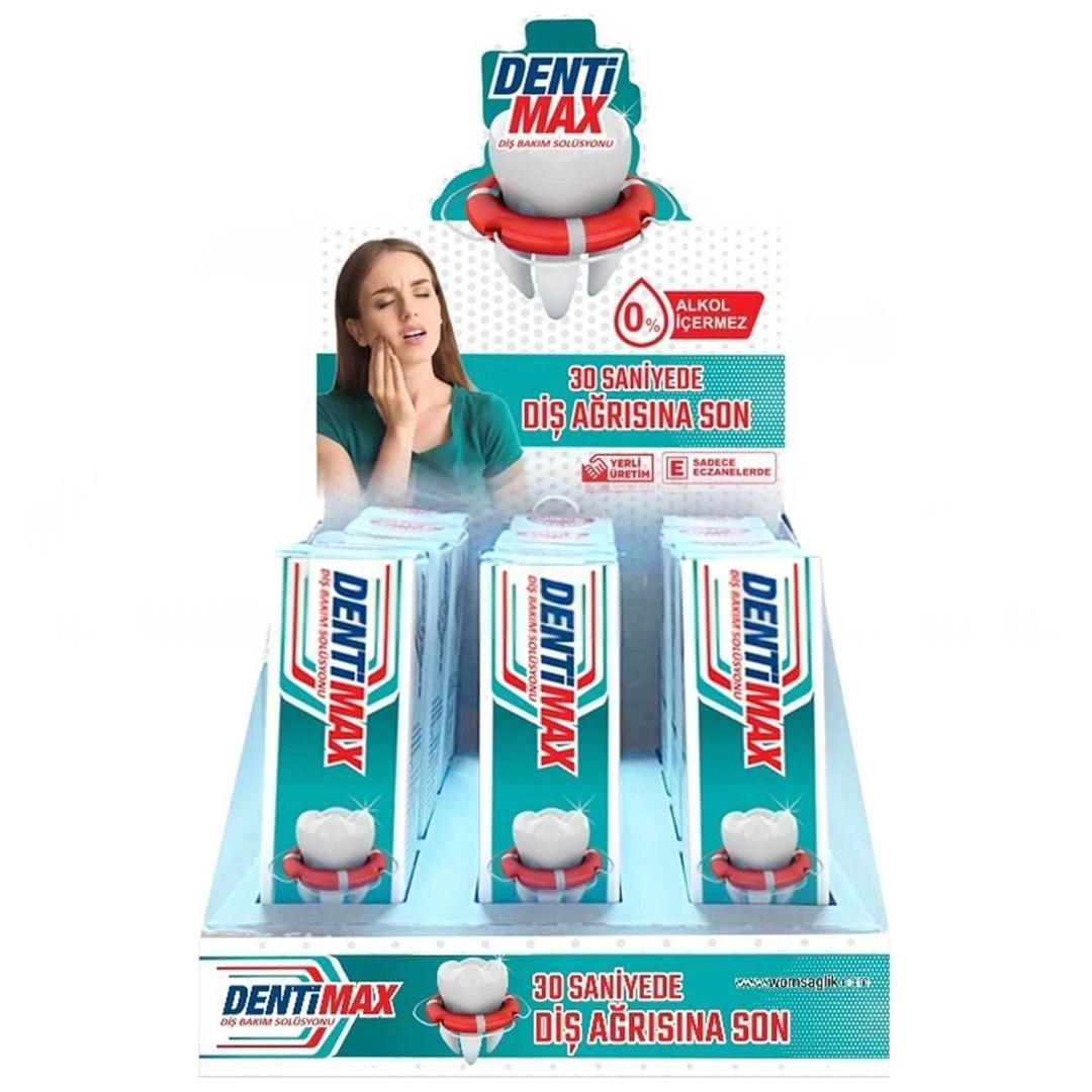 Denti Max Diş Bakım Solüsyonu 20 ml - 12'li Stant