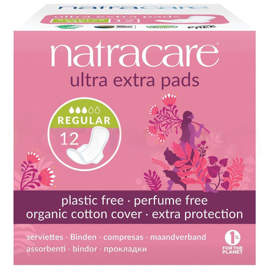 Natracare Ultra Ekstra Ped Normal 12'li