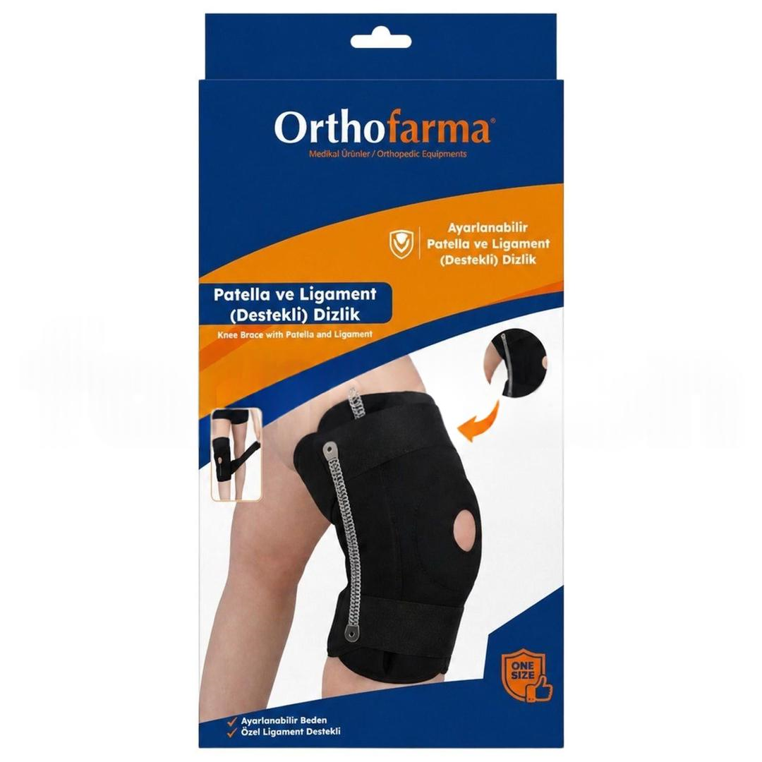 Orthofarma Patella ve Ligament Destekli Dizlik - Bedensiz