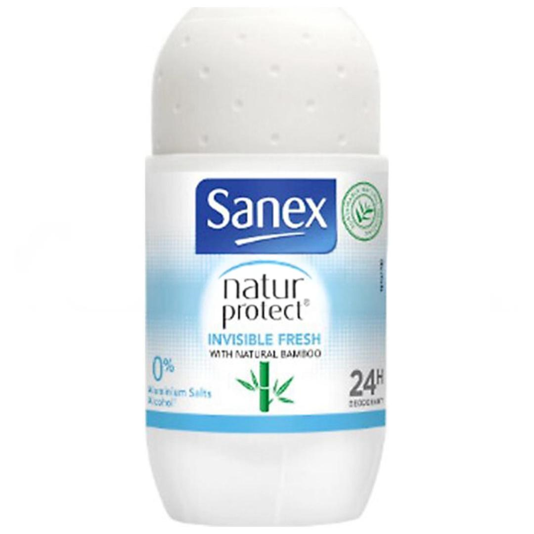 Sanex Natur Protect Invisible Fresh With Natural Bomboo Roll-On Deodorant 50 ml
