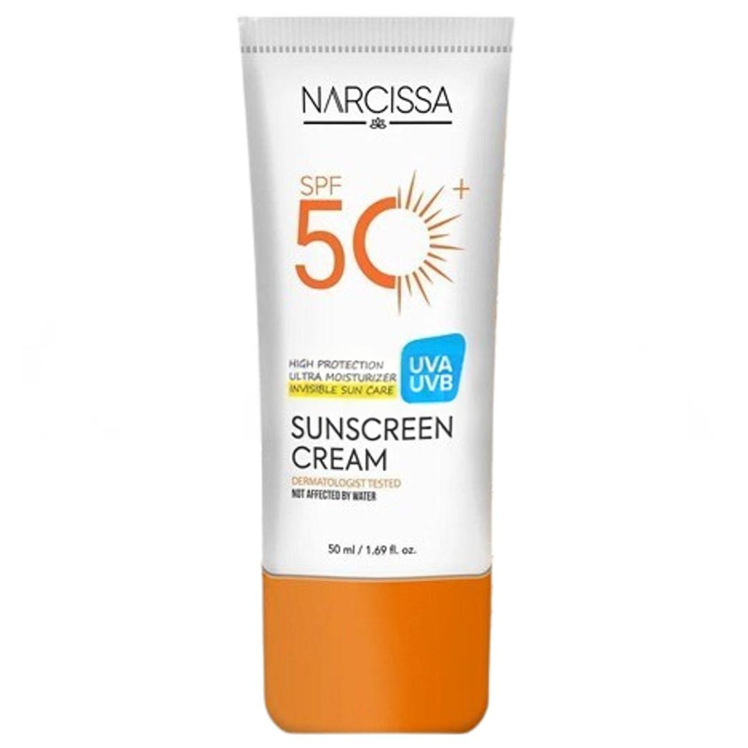 Narcissa Leke Karşıtı UVA + UVB Yüksek Koruyucu Waterproof Güneş Kremi SPF50+ 50 ml