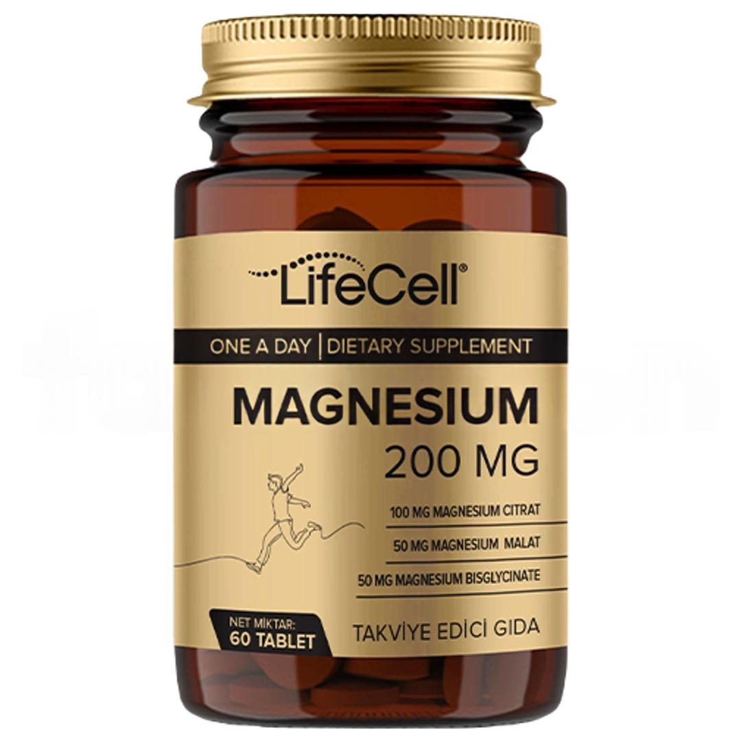 Lifecell Magnezyum 200 mg 60 Tablet