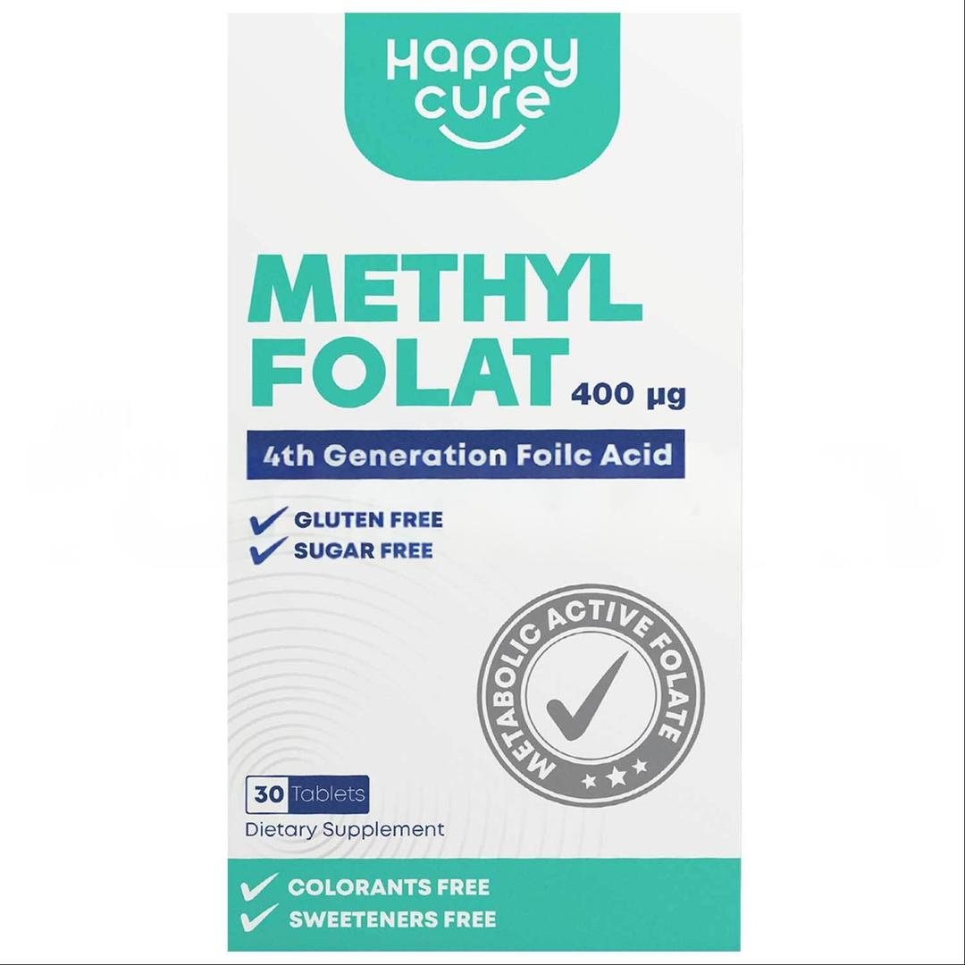 Happy Cure Methyl Folat 30 Tablet