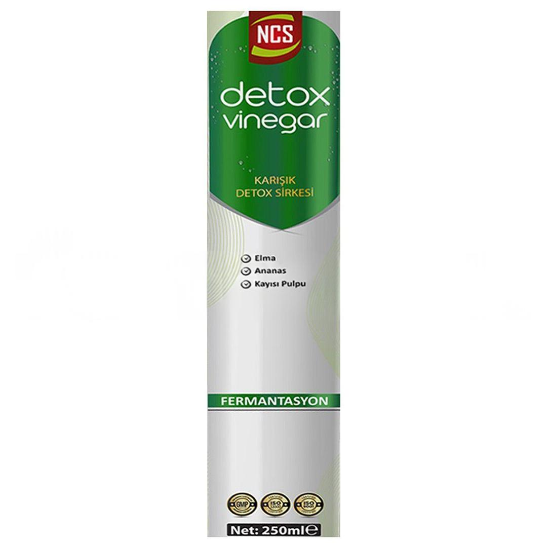 Ncs Doğal Fermantasyon Ananas Elma Avakado Yaprağı Kayısı Karnıyarık Otu Sandaloz Detox Sirke 250 ml