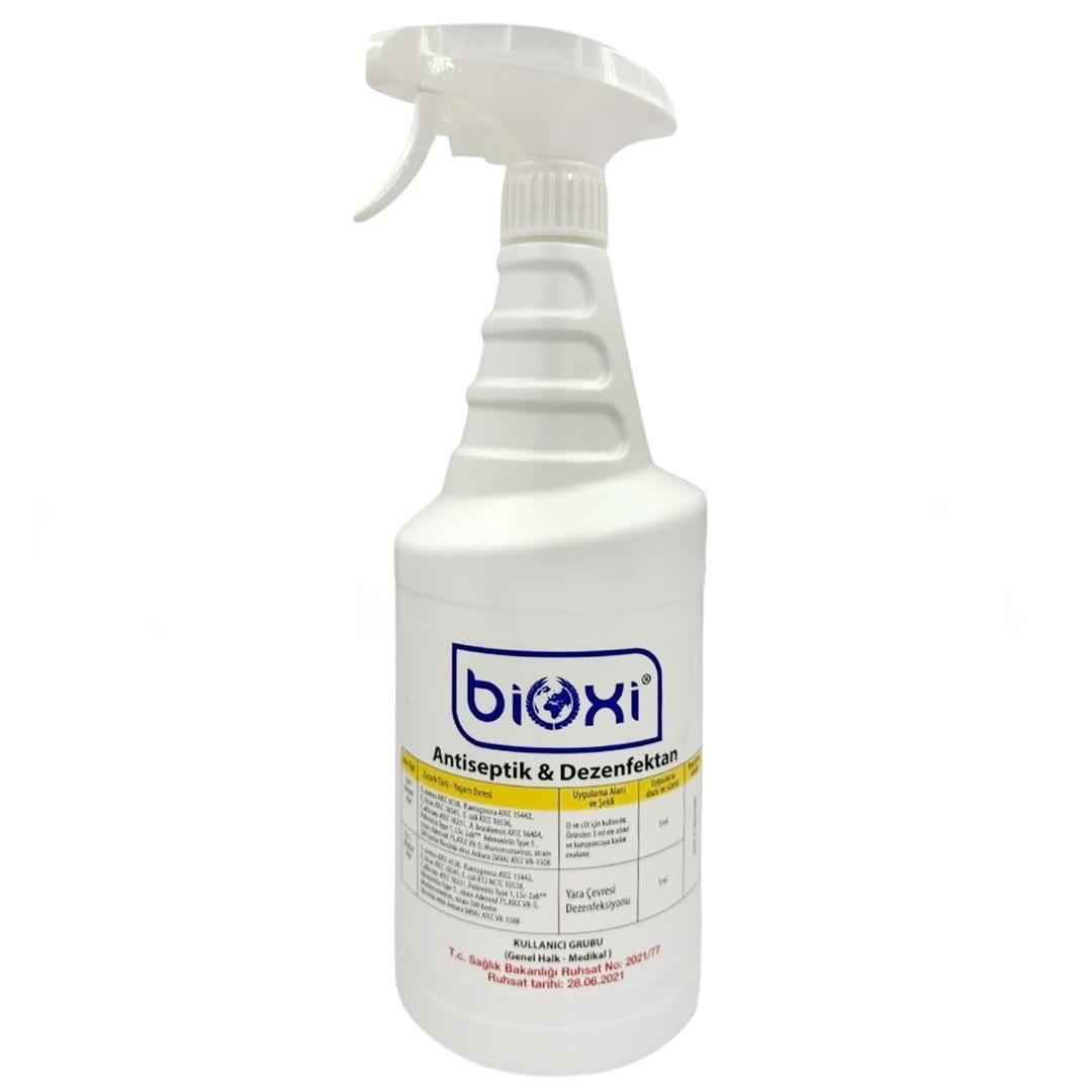 Bioxi Antiseptik & Dezenfektan El Cilt ve Yara Bakım Hipokloröz Asit Hocl Bazlı 1 lt (Biyosidal Ruhsatlı)