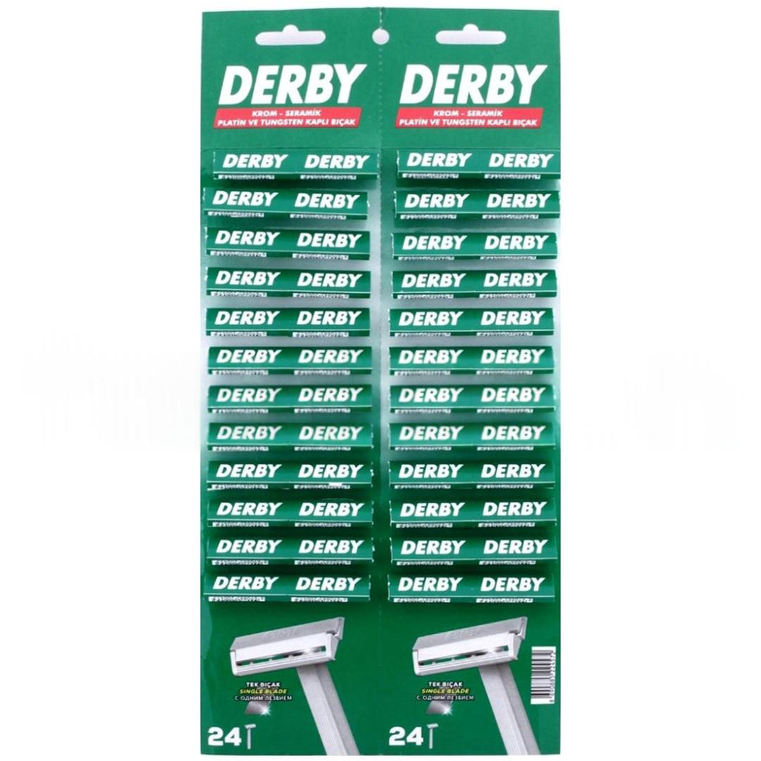 Derby Kartela Tek Tıraş Bıçağı 48'li