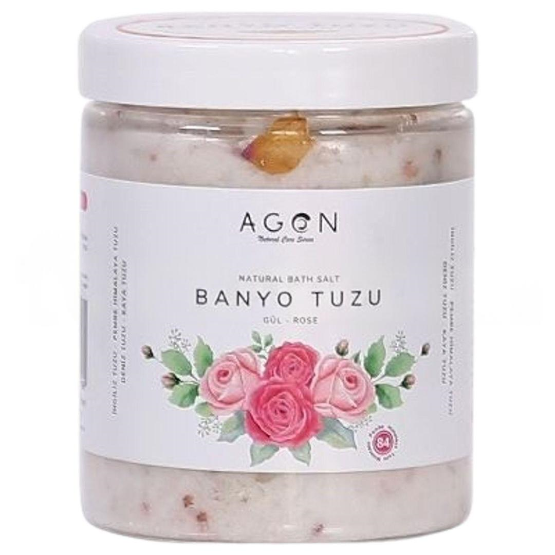 Agon Gül Yağlı Doğal Banyo Tuzu 300 gr