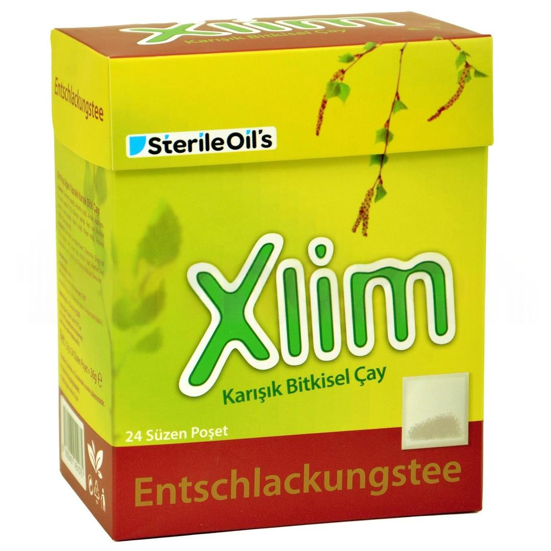 Xlim Entschlackungstee Alman Detox Çayı 24 Poşet