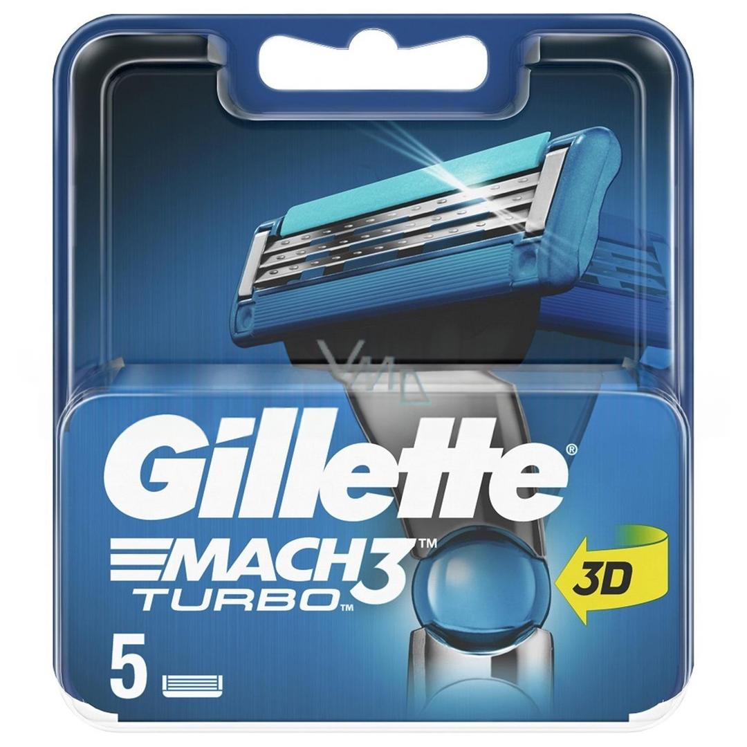 Gillette Mach 3 Turbo Yedek 5'li
