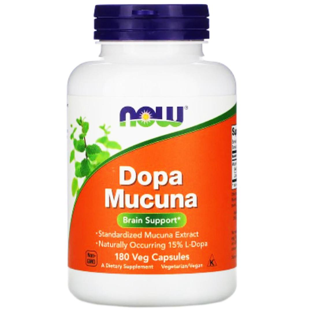 Now Foods Dopa Mucuna 180 Vegan Kapsül - İthal