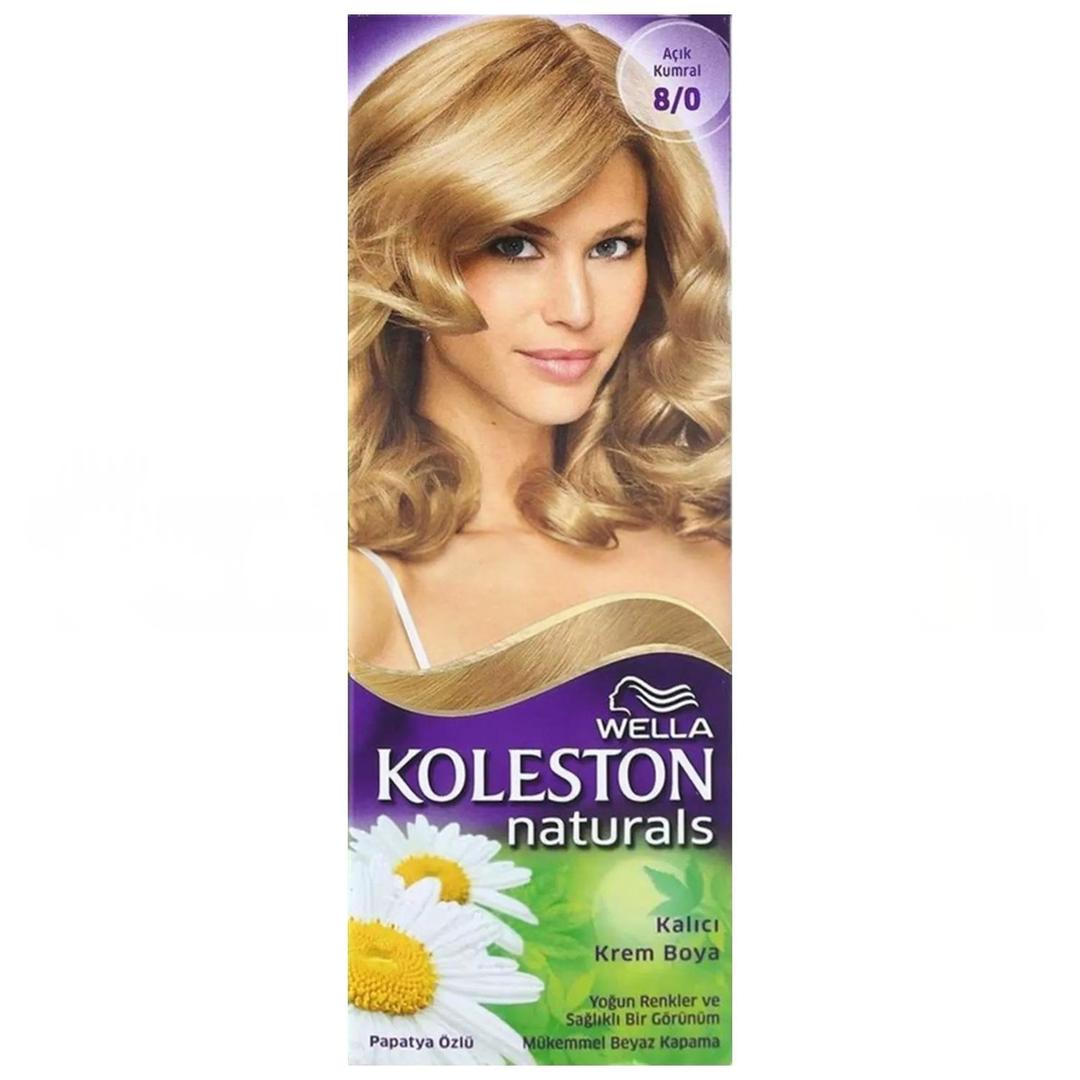 Koleston Naturals Boya 8/0 Açik Kumral