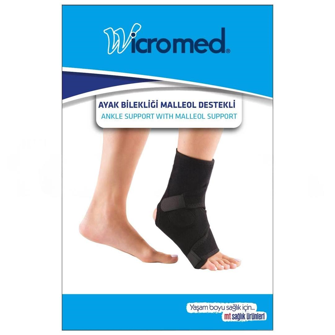 Wicromed Ayak Bilekliği Malleol Destekli Çapraz Bantlı Standart
