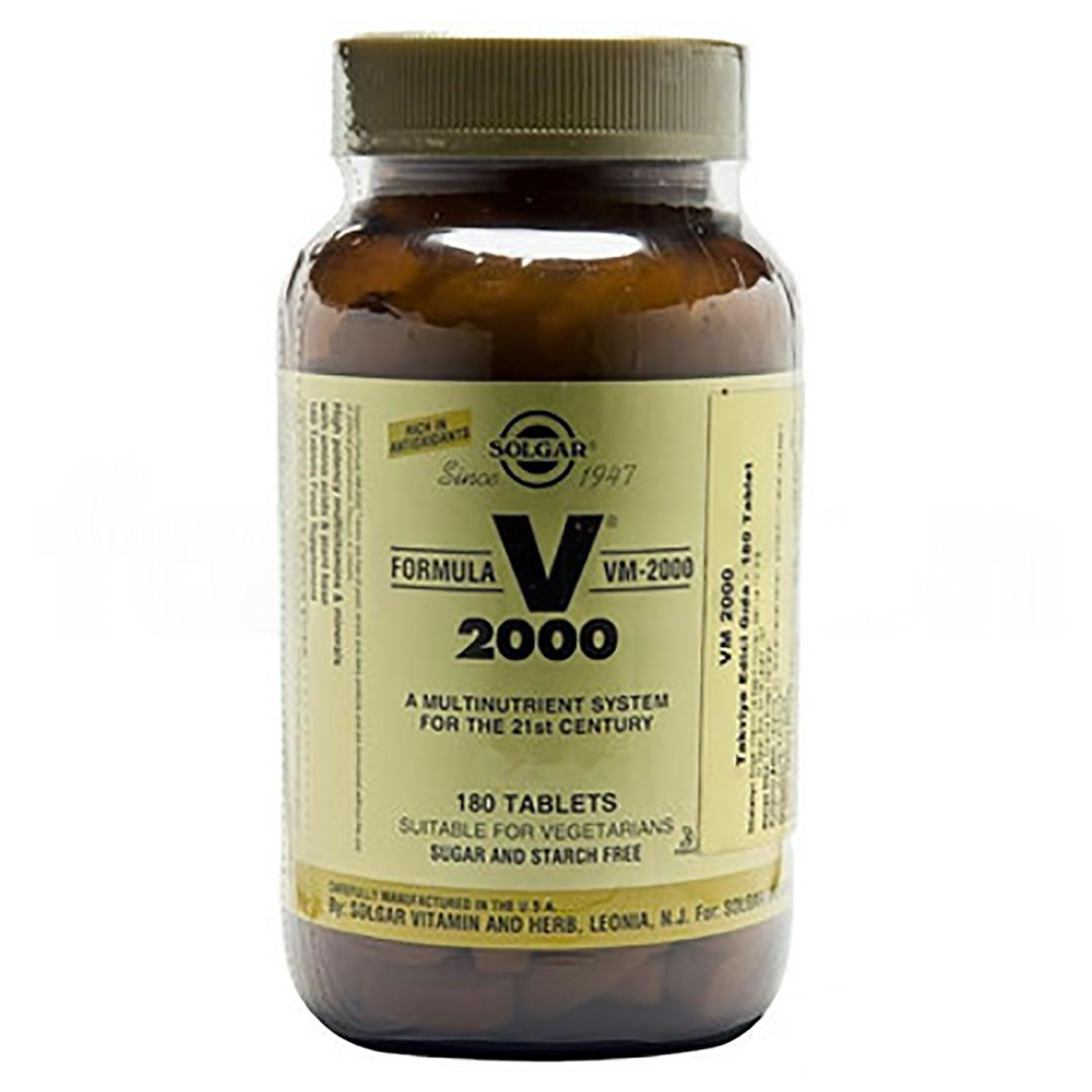 Solgar VM 2000 Multivitamin 180 Tablet